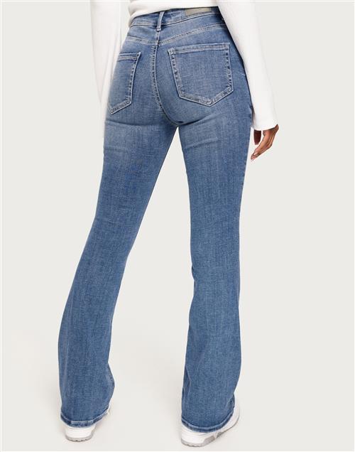 Vero Moda - Blå - Vmflash Mr Flared Jeans LI347 Ga No