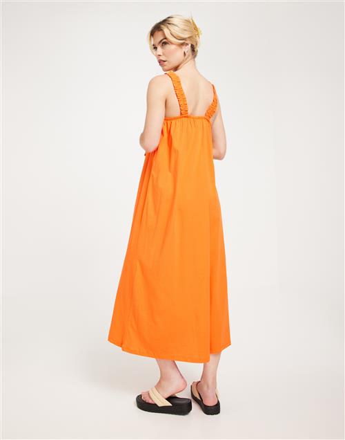 Only - Orange - Onlmay S/L Mix Dress Jrs Noos