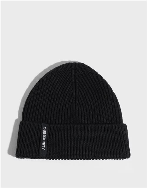 J Lindeberg Juan Merino Beanie Huer Black