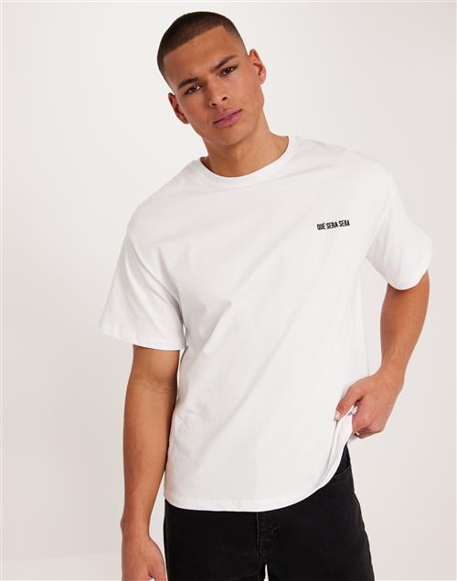 Que Sera Sera Tischi T-shirt Kortærmede t-shirts Bright White