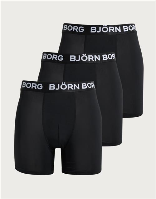 Björn Borg Performance Boxer 3p Underbukser Multicolor