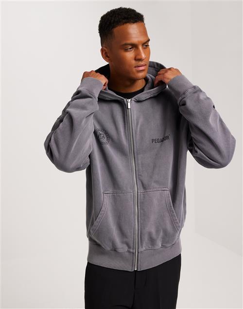 Pegador Dike Oversized Sweat Jacket Hoodies Grey