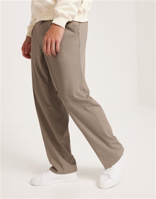 Woodbird WBBen Suit Pant Habitbukser Beige