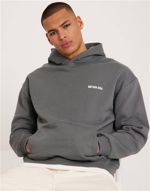 Que Sera Sera Virgil Hoodie Hoodies Grå