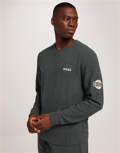 BOSS Structure Sweatshirt 10251673 01 Sweatshirts Grey