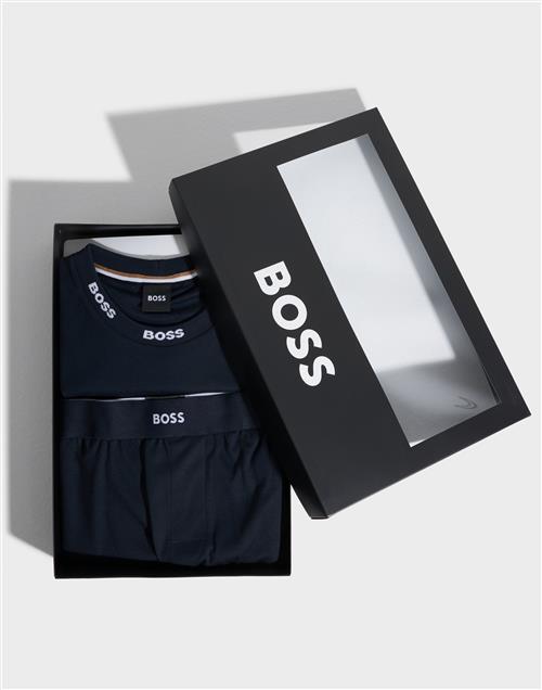 BOSS Relax Long Set 10251231 01 Pyjamas Dark Blue