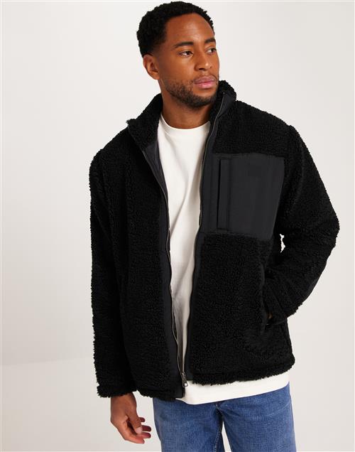 Gant Fleece Jacket Fleecejakker Black