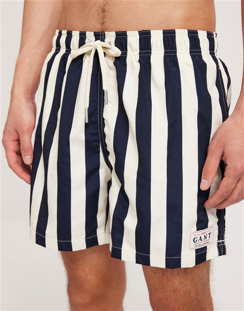 Gant Cf Block Stripe Swim Shorts Badeshorts Ternet/Stribet