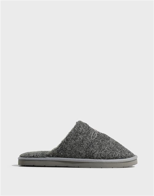 Gant Tamaware Homeslipper Varmforede tøfler Grey