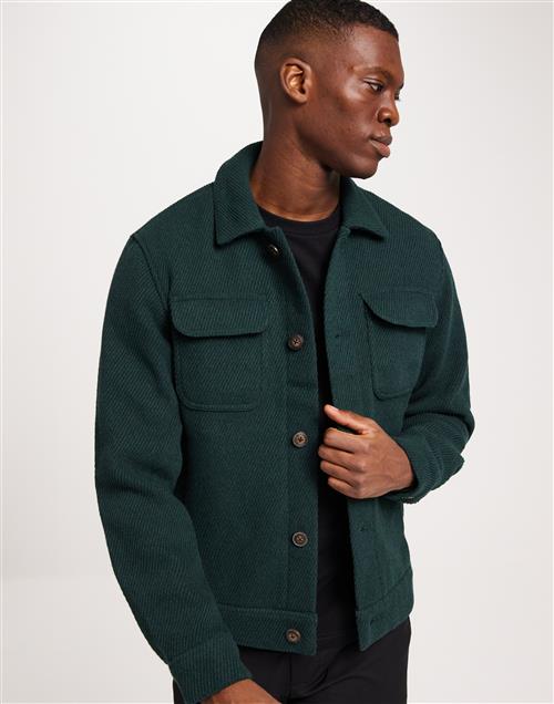 Les Deux Nash 2.0 Wool Hybrid Jacket Forårsjakker Pine