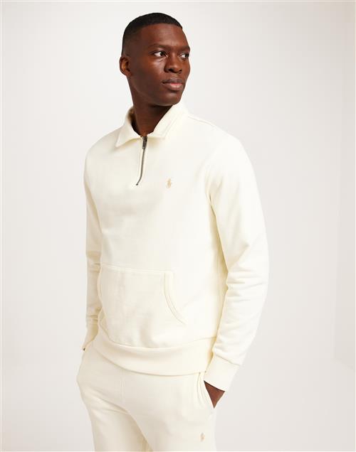 Polo Ralph Lauren LSHZCOLJKTM7-Long Sleeve-Sweatshirt Half zip Cream