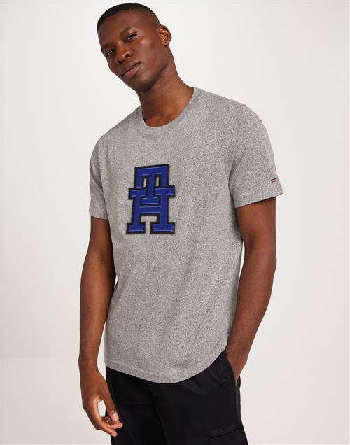 Tommy Hilfiger Monogram Mouline Tee T-Shirt & Singletter Grå