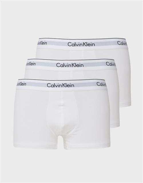 Calvin Klein Underwear Trunk 3PK Multipack White