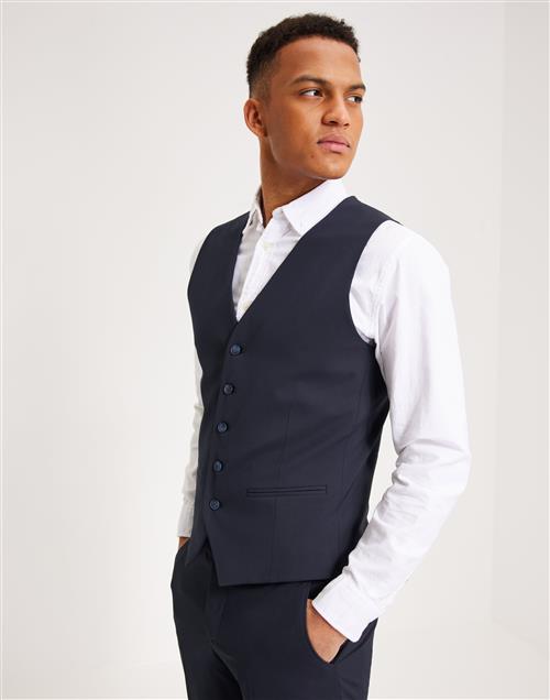 Selected Homme Slhslim-Liam Wct Flex B Noos Jakkesæt vest Navy Blazer