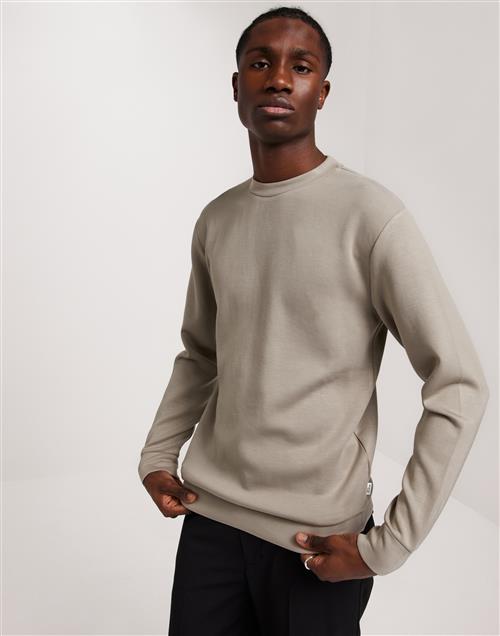 Selected Homme Slhemanuel Soft Crew Neck Sweat Noo Sweatshirts Pure Cashmere