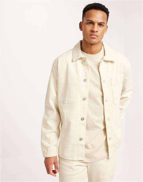 Selected Homme Slhjake 3411 Colored Overshirt W Overshirts Egret