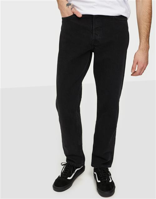 Se Jack & Jones Jjichris Jjoriginal Am 981 Noos Slim fit jeans Sort ved NLY Man