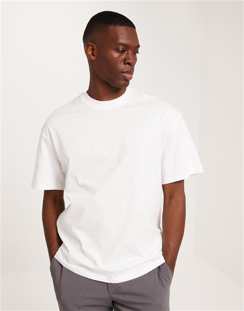 Jack & Jones Jjebradley Tee Ss O-Neck Noos Oversized t-shirts White