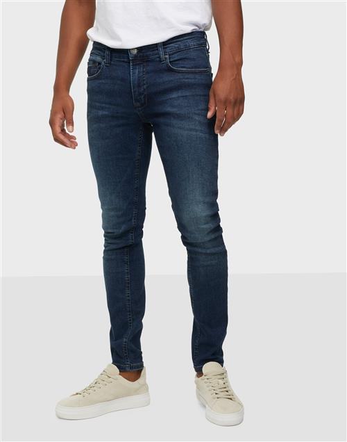 Only & Sons Onswarp Skinny Blue Ma 9809 Noos Skinny jeans Blå