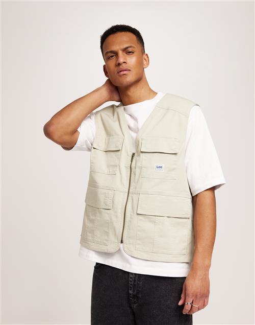 Lee Jeans Utility Vest Veste Beige