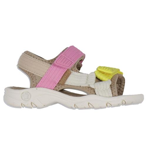 Bisgaard Bisgaard Sandaler - Nico - Yellow/Pink