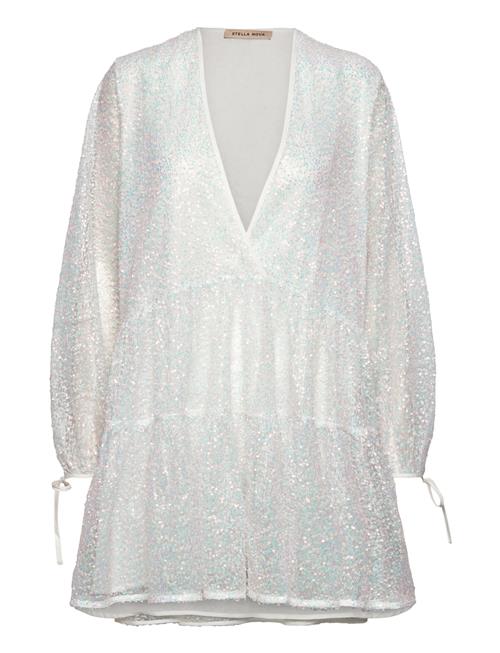 Sequins Mini Dress Stella Nova White