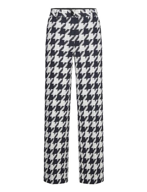 Houndtooth Suiting Pants Stella Nova Black