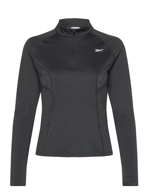 Se Reebok Performance Running 1/4 Zip Reebok Performance Black ved Booztlet