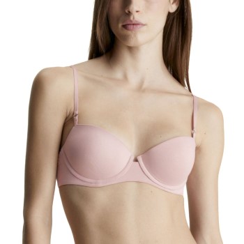 Calvin Klein Bh Minimalist Balconette Bra Lyserosa A 80 Dame