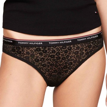 Tommy Hilfiger Trusser 3P Premium Essentials Lace Briefs Flerfarvet polyamid XX-Large Dame