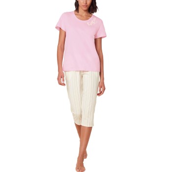 Se Triumph Pyjama Set X 01 Rosa/Hvid bomuld 40 Dame ved Timarco