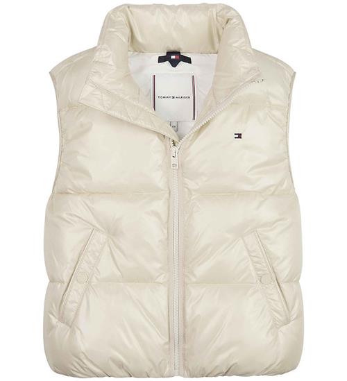 Tommy Hilfiger Dynevest - Glossy Short Puffer - Classic Beige