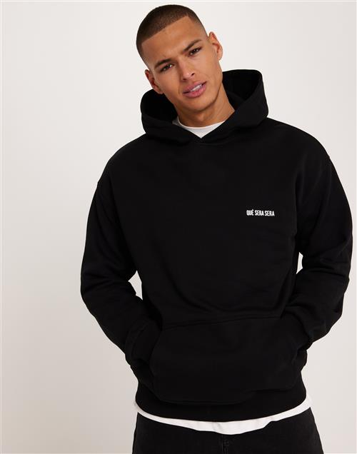 Que Sera Sera Virgil Hoodie Hoodies Black