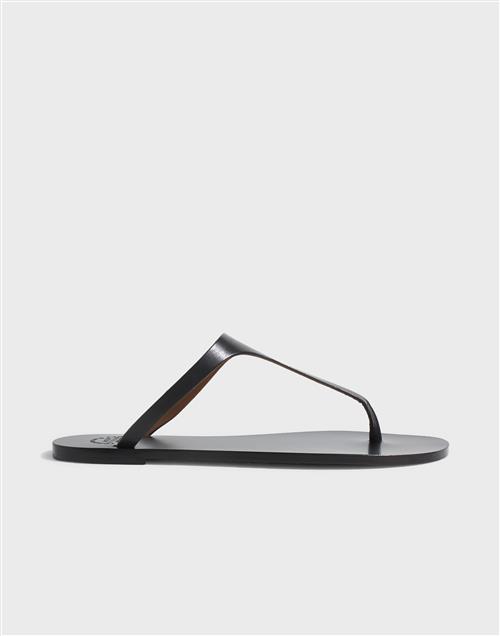 Se ATP ATELIER - Sort - Pesche Vacchetta Sandals ved Nelly