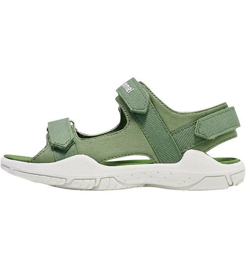 Se Hummel Hummel Sandaler - Trekking II JR - Hedge Green ved KidsWorld