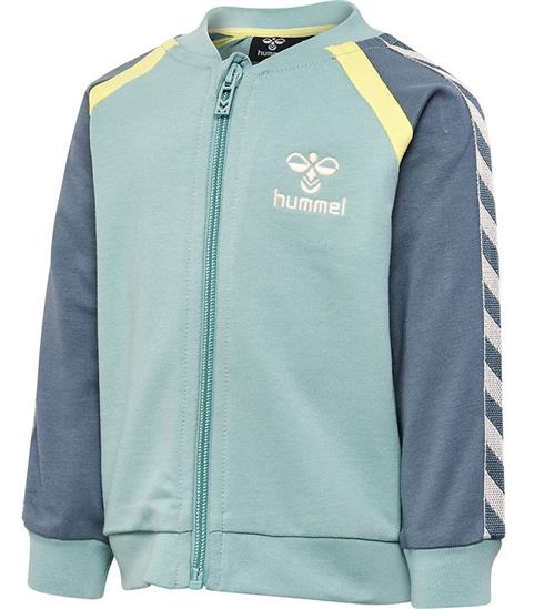 Se Hummel Cardigan - HmlLeague - Blue Surf ved KidsWorld