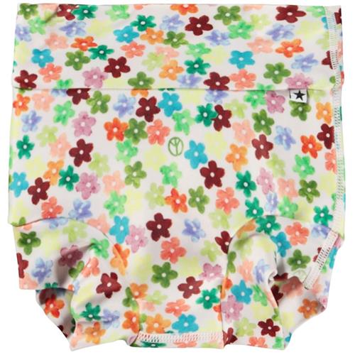 Se Molo Nick Svømmeble Flower Petit | Grønn | 62/68 cm ved Babyshop