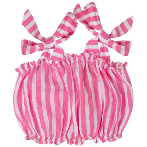 Se Kidsagogo Valeria Stribet Croptop Fuchsia | Lyserød | 7-8 years ved Babyshop