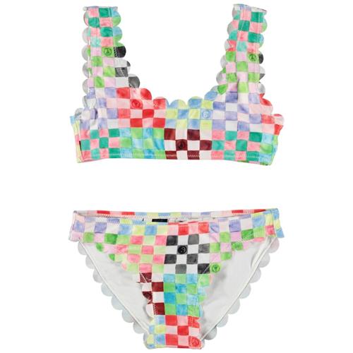 Molo Nolina Bikini Check Petit 98/104 cm  Grøn  98/104 cm  kvinde