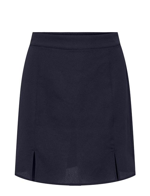 Onlnova Life Lux Taylor Slit Skirt Solid ONLY Blue