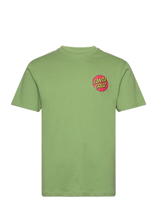 Classic Dot Chest T-Shirt Santa Cruz Green