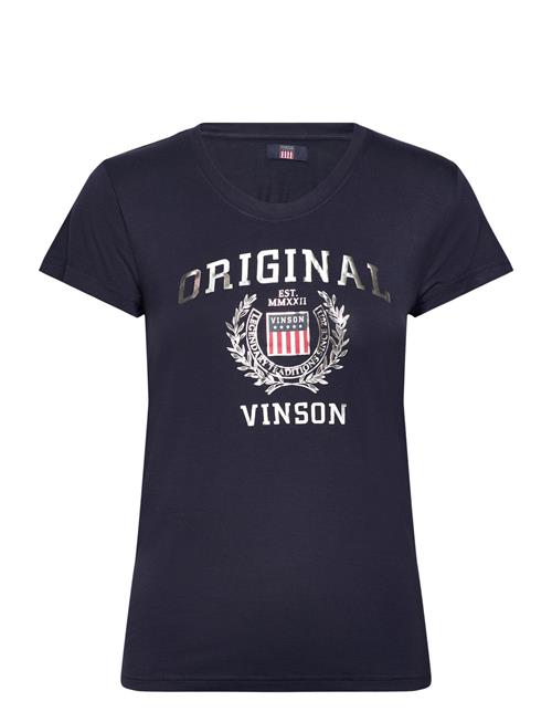 Karla Lf Vi Vin W Tee VINSON Navy