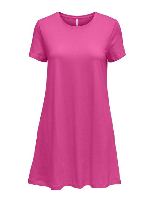 Onlmay S/S Pocket Dress Box Jrs ONLY Pink