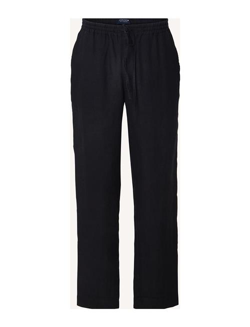 Lexington Clothing Casual Linen Pants Lexington Clothing Black