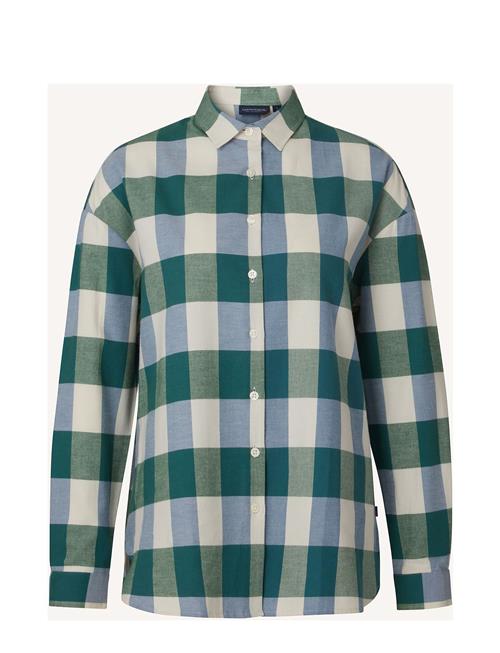 Lexington Clothing Edith Organic Cotton Flannel Check Shirt Lexington Clothing Green