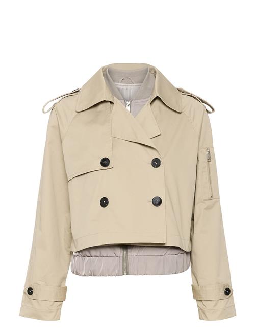 Marikb Short Jacket Karen By Simonsen Beige