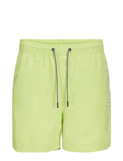 Jack & Jones Jpstfiji Jjswim Double Logo Ly Sn Jnr Jack & J S Yellow