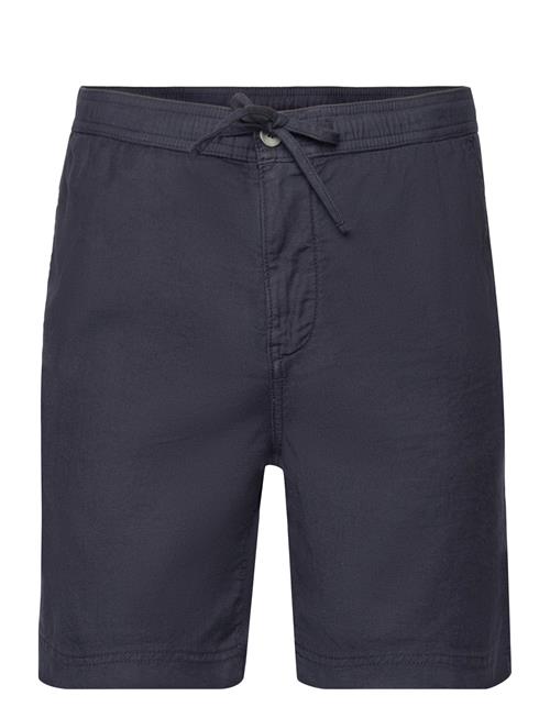 Morris Fenix Linen Shorts Morris Navy