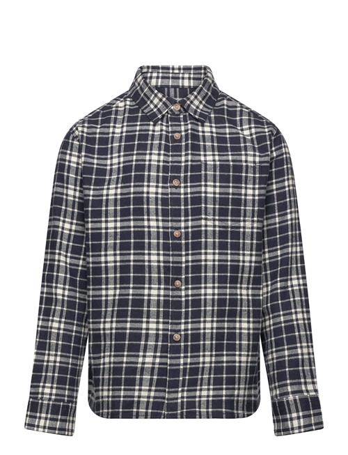 Mango Regular-Fit Check Shirt Mango Navy