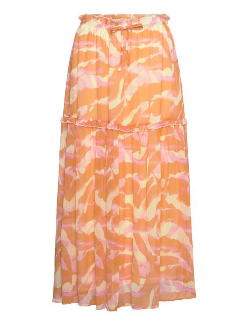 Rosemunde Recycled Chiffon Skirt Rosemunde Orange